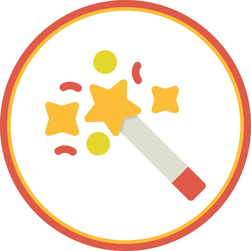 Magic Wand Vector Icon Design