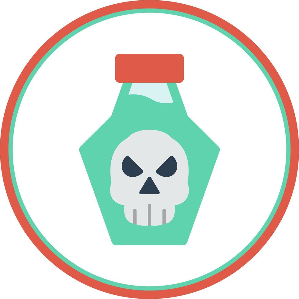 Poison Vector Icon Design
