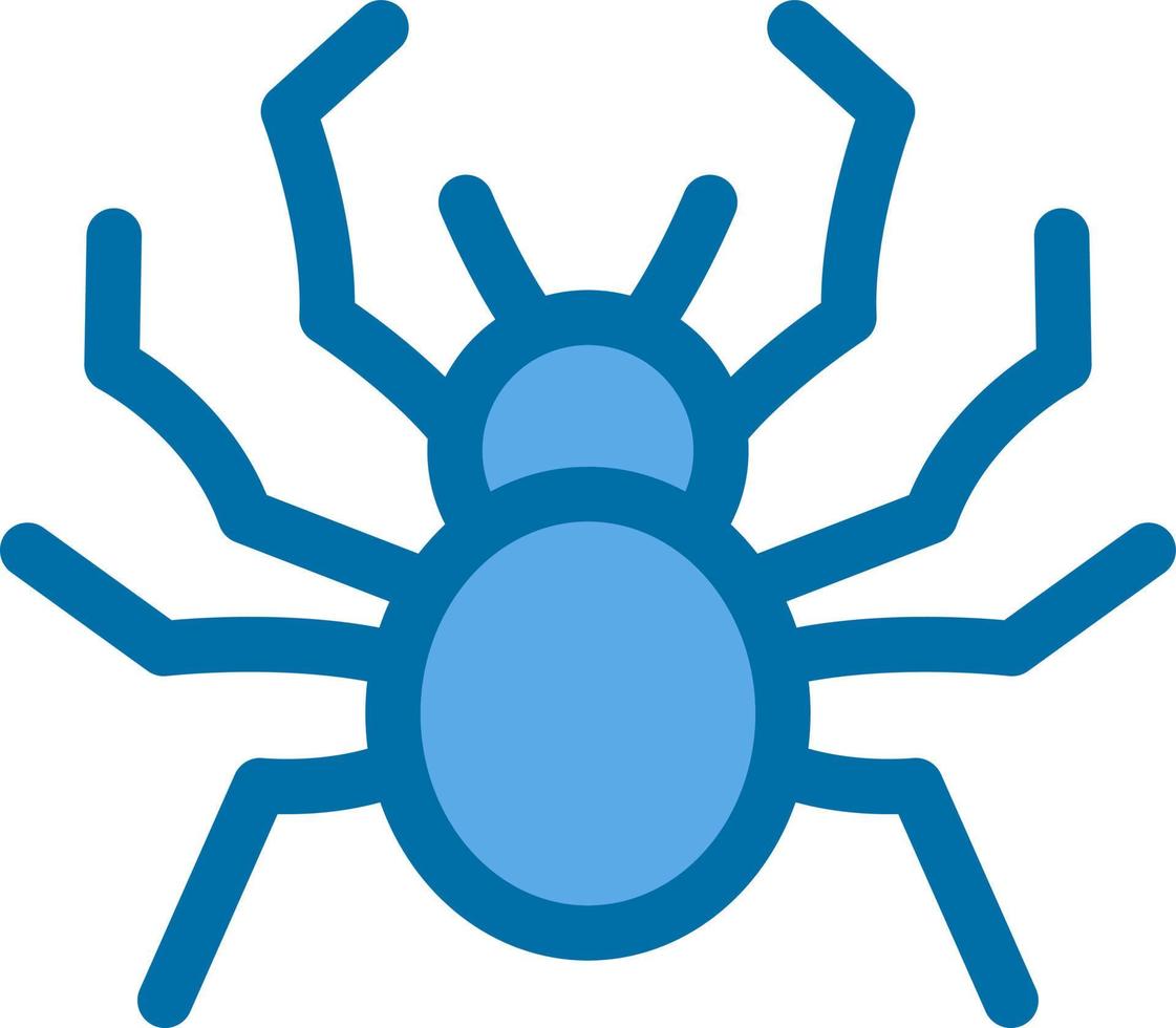 diseño de icono de vector de araña