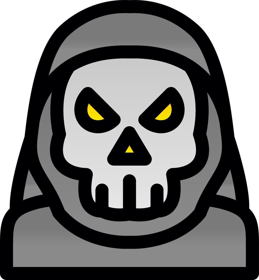 Grim Reaper Vector Icon Design