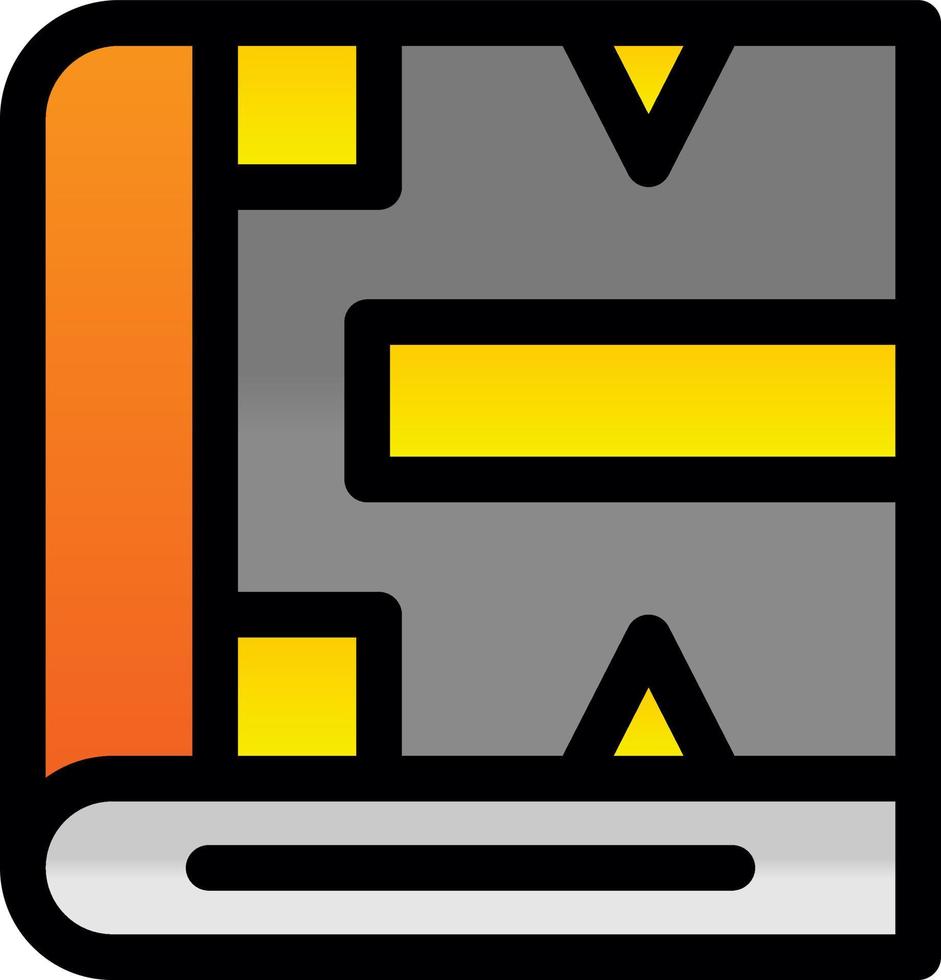 Spell Book Vector Icon Design