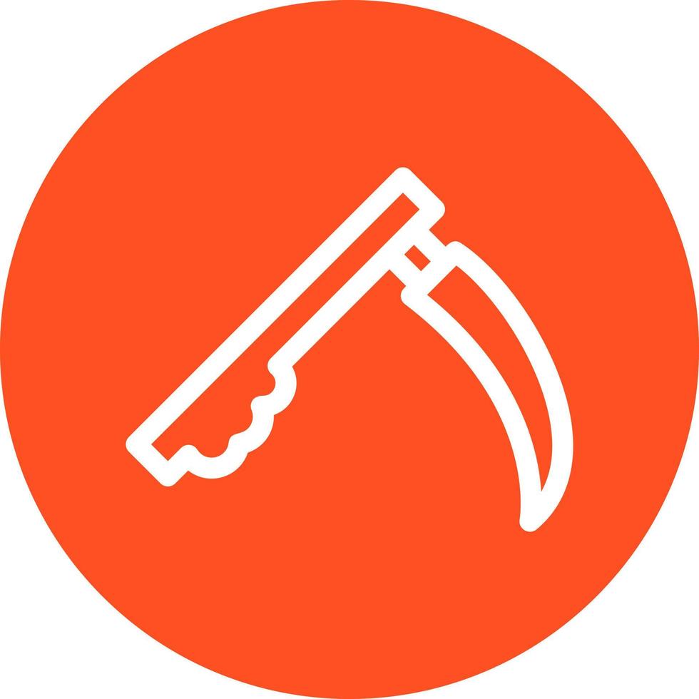 Scythe Vector Icon Design