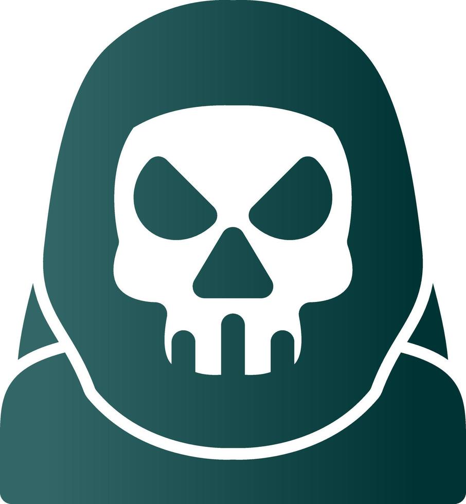 Grim Reaper Vector Icon Design