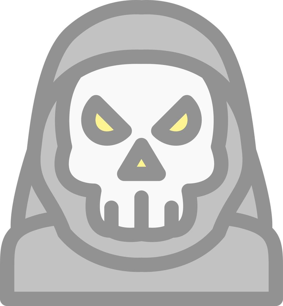 Grim Reaper Vector Icon Design