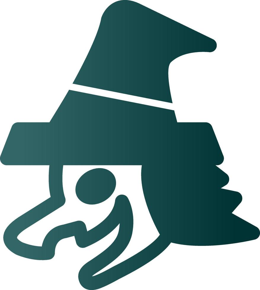 Witch Vector Icon Design