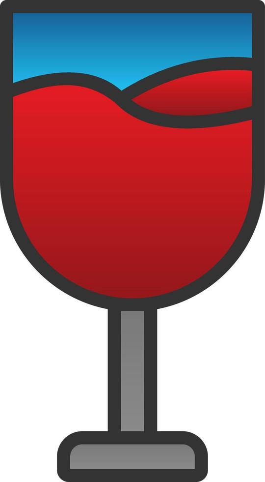 diseño de icono de vector de vino