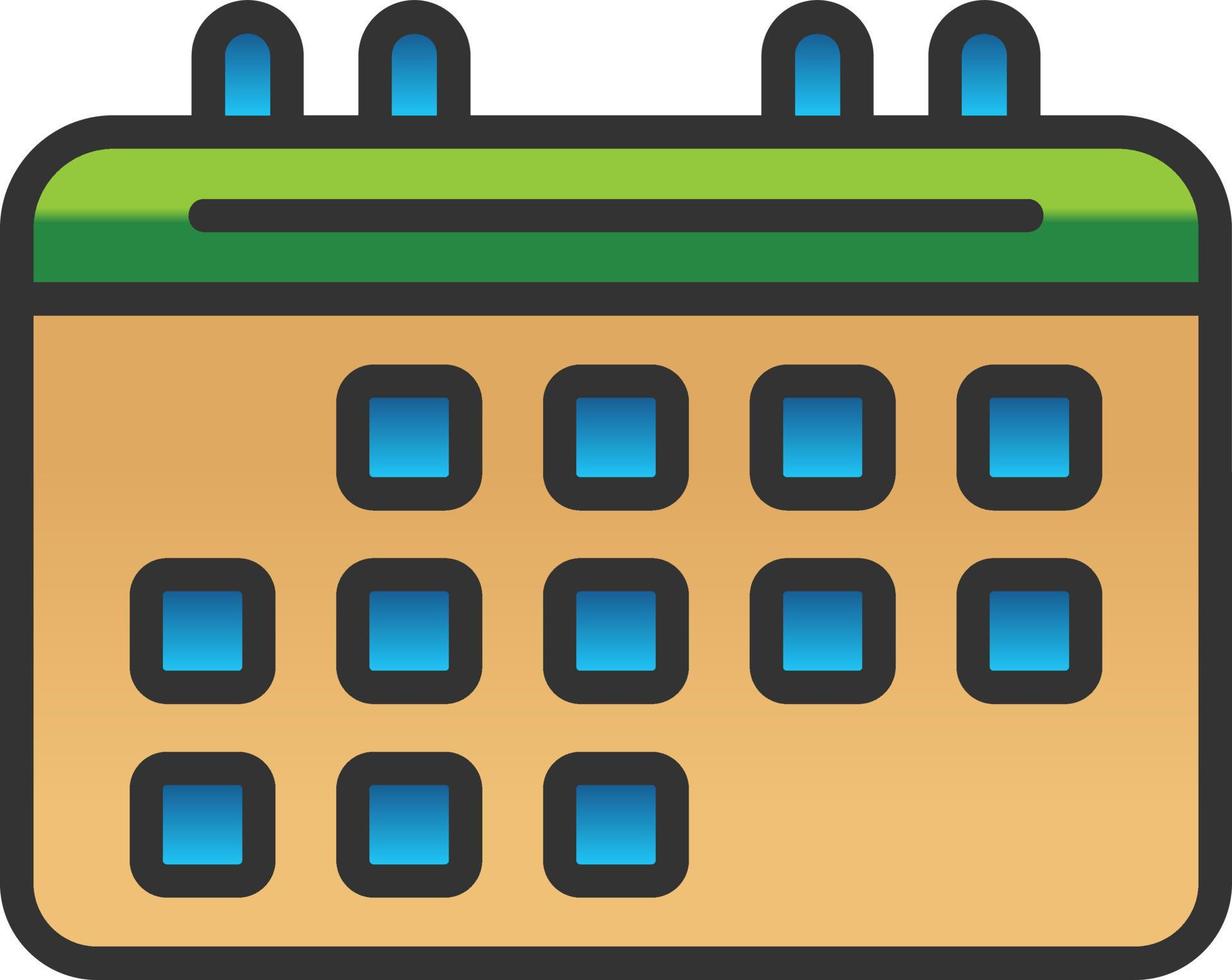 Calendar Vector Icon Design