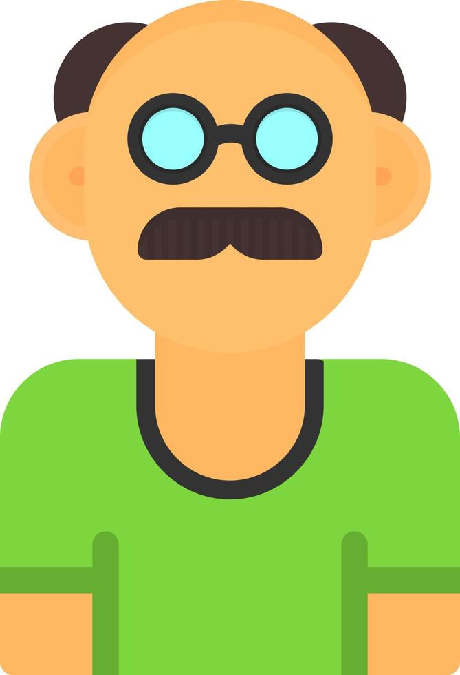 Old People Vector Icon Design