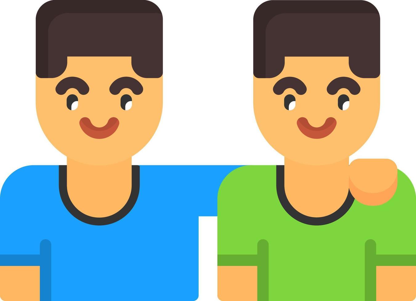 Friends Vector Icon Design