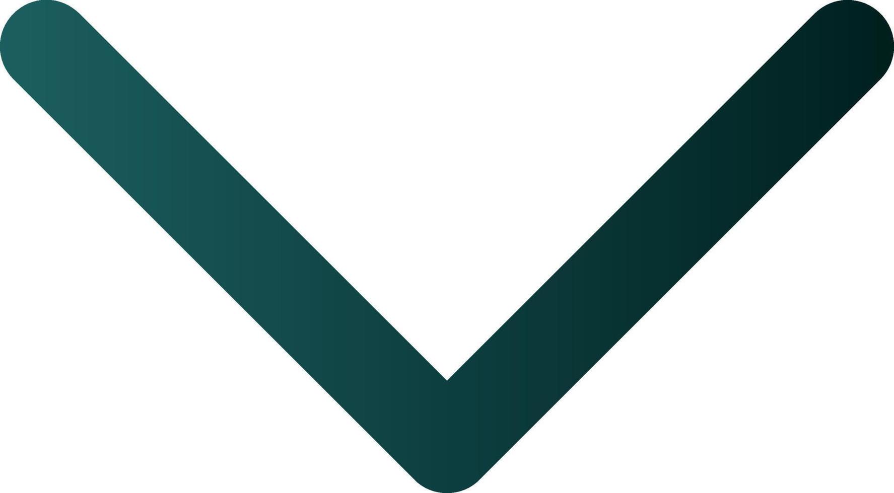 Down Vector Icon Design