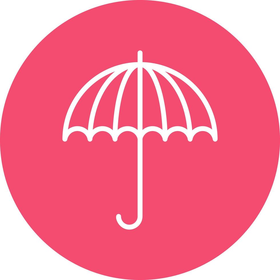 diseño de icono de vector de paraguas
