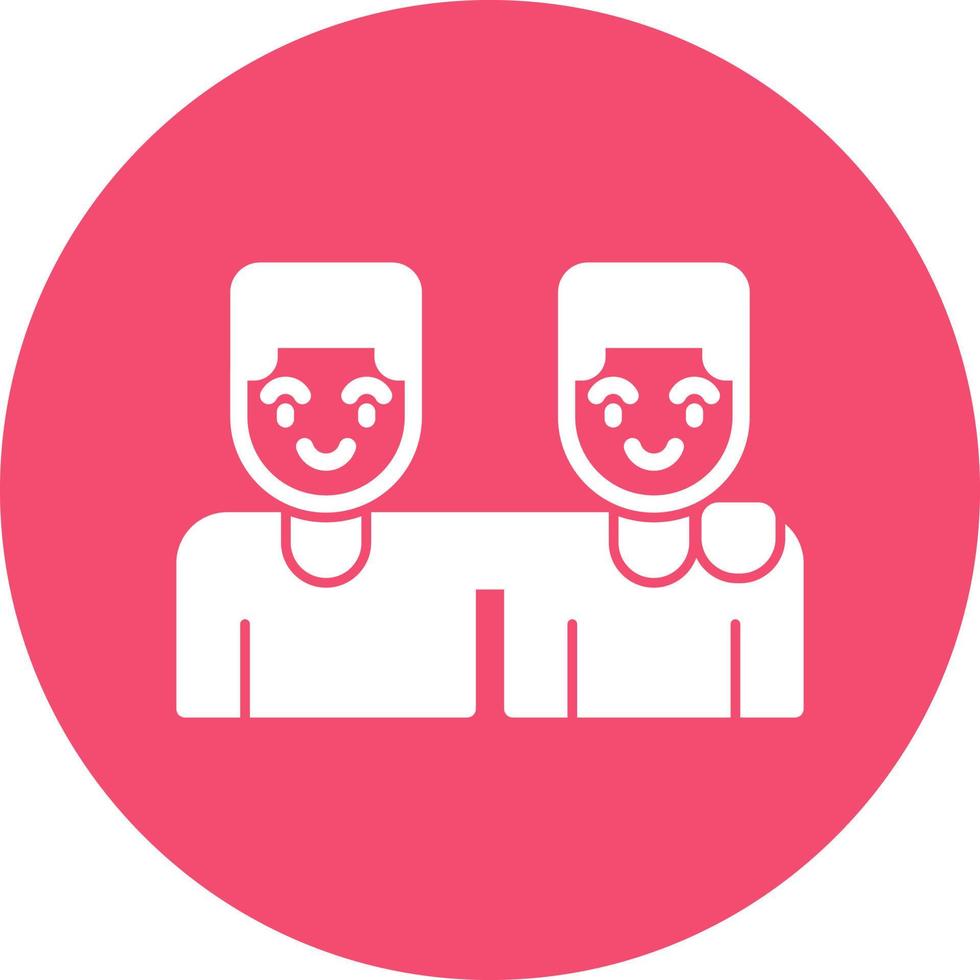 Friends Vector Icon Design