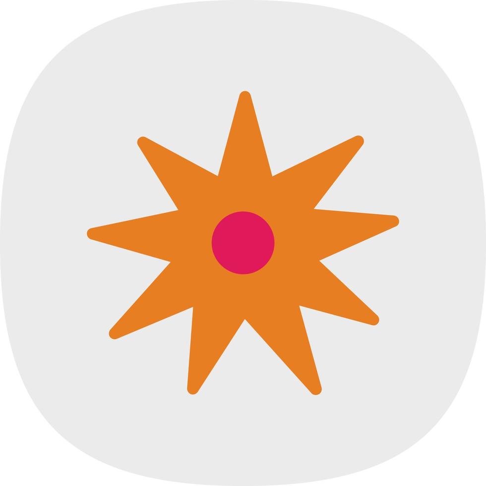 Bahai Vector Icon Design
