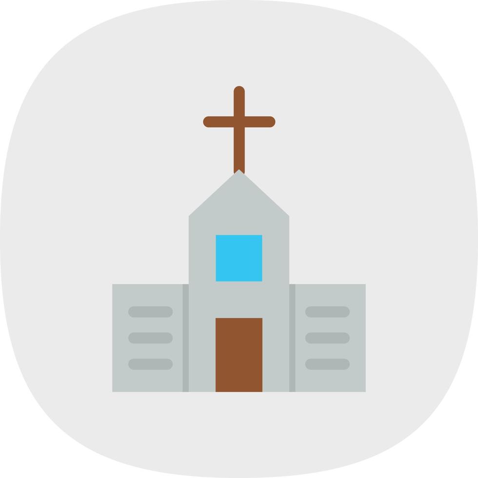Church Vector Icon Design