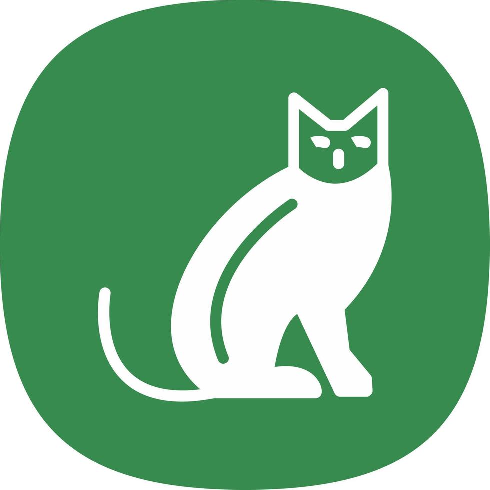 Cat Vector Icon Design