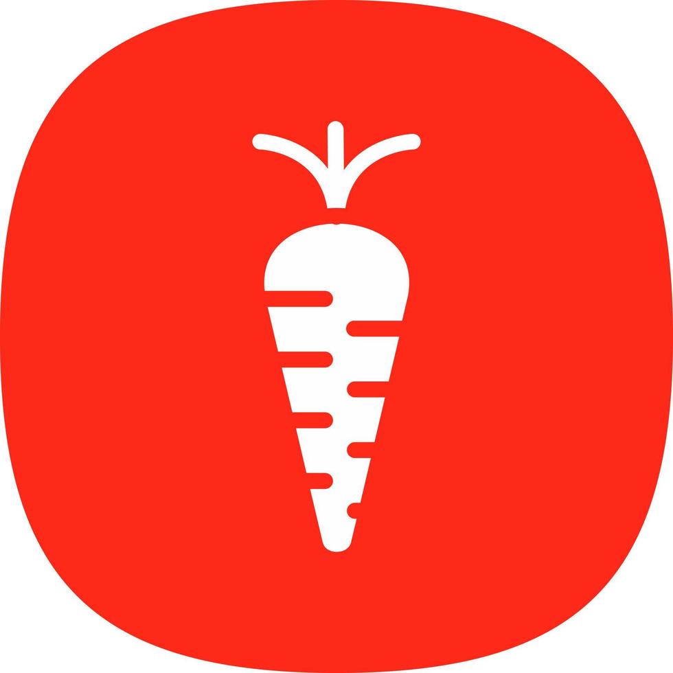Carrot Vector Icon Design