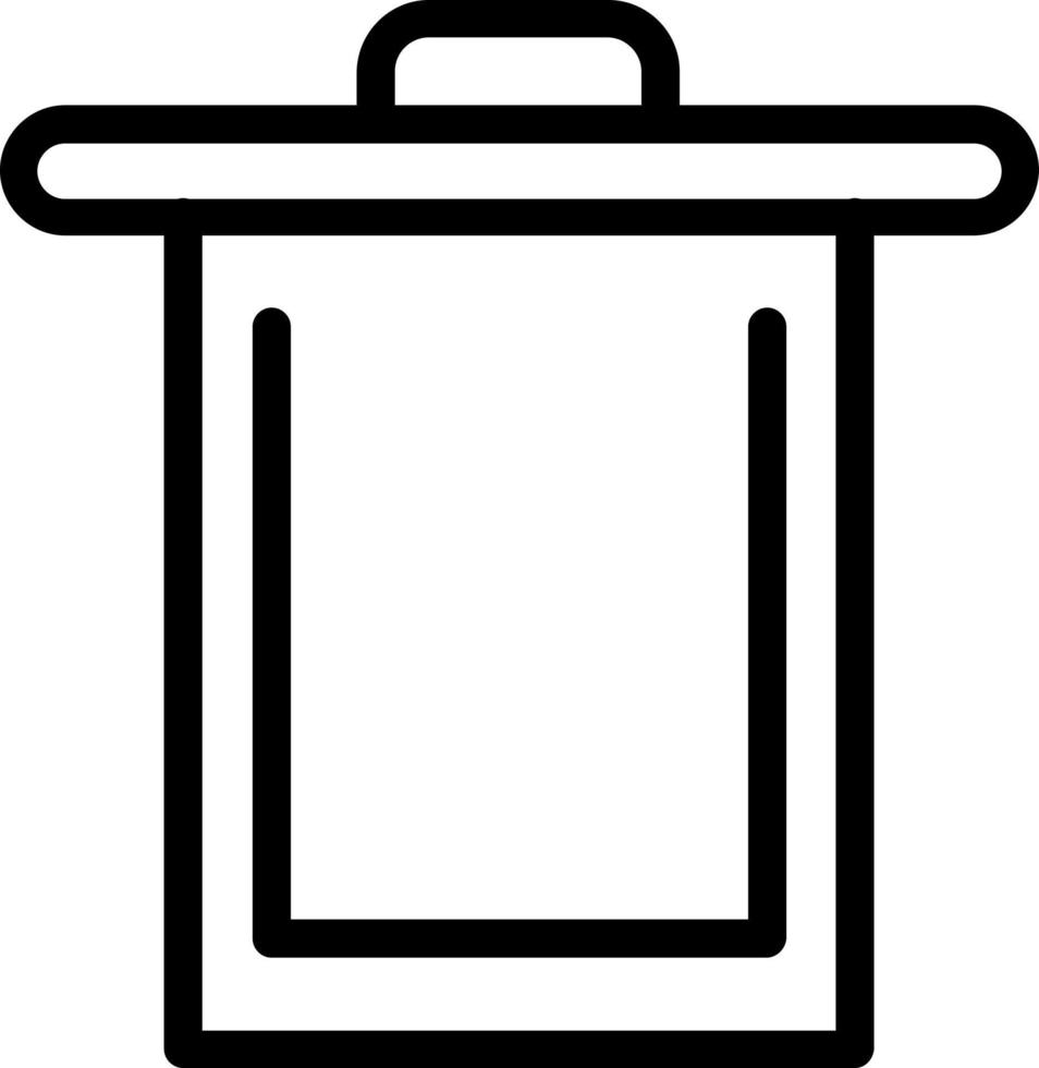 Trash Alt Vector Icon Design