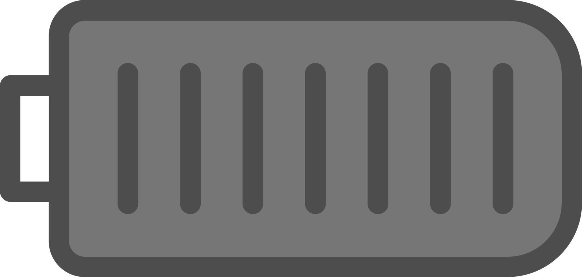 Battery Full Vector Icon Design