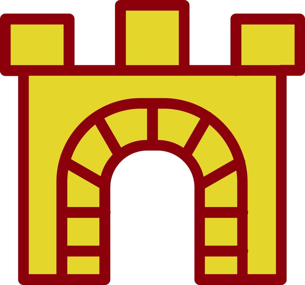 diseño de icono de vector de arco