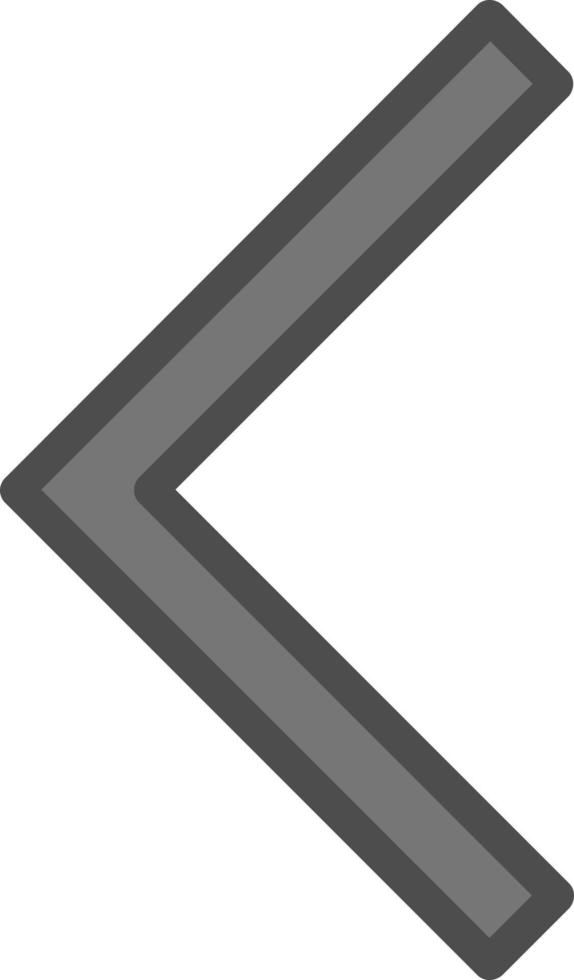 Chevron Left Vector Icon Design