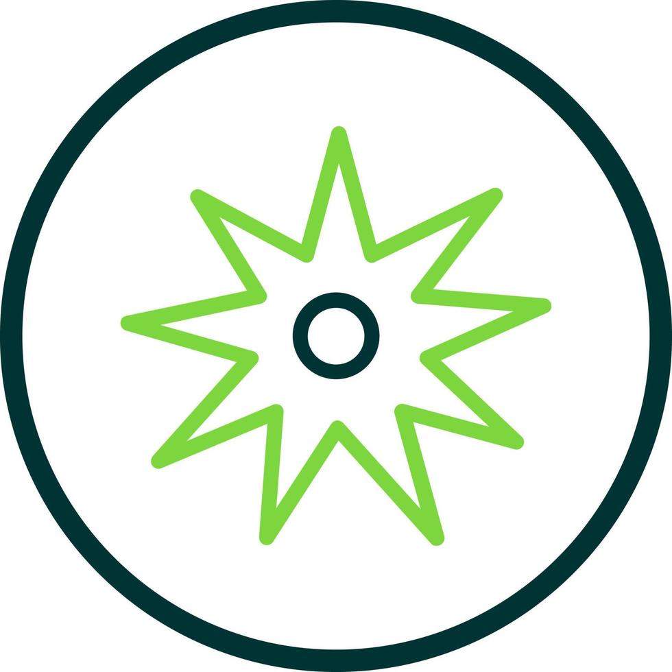 Bahai Vector Icon Design
