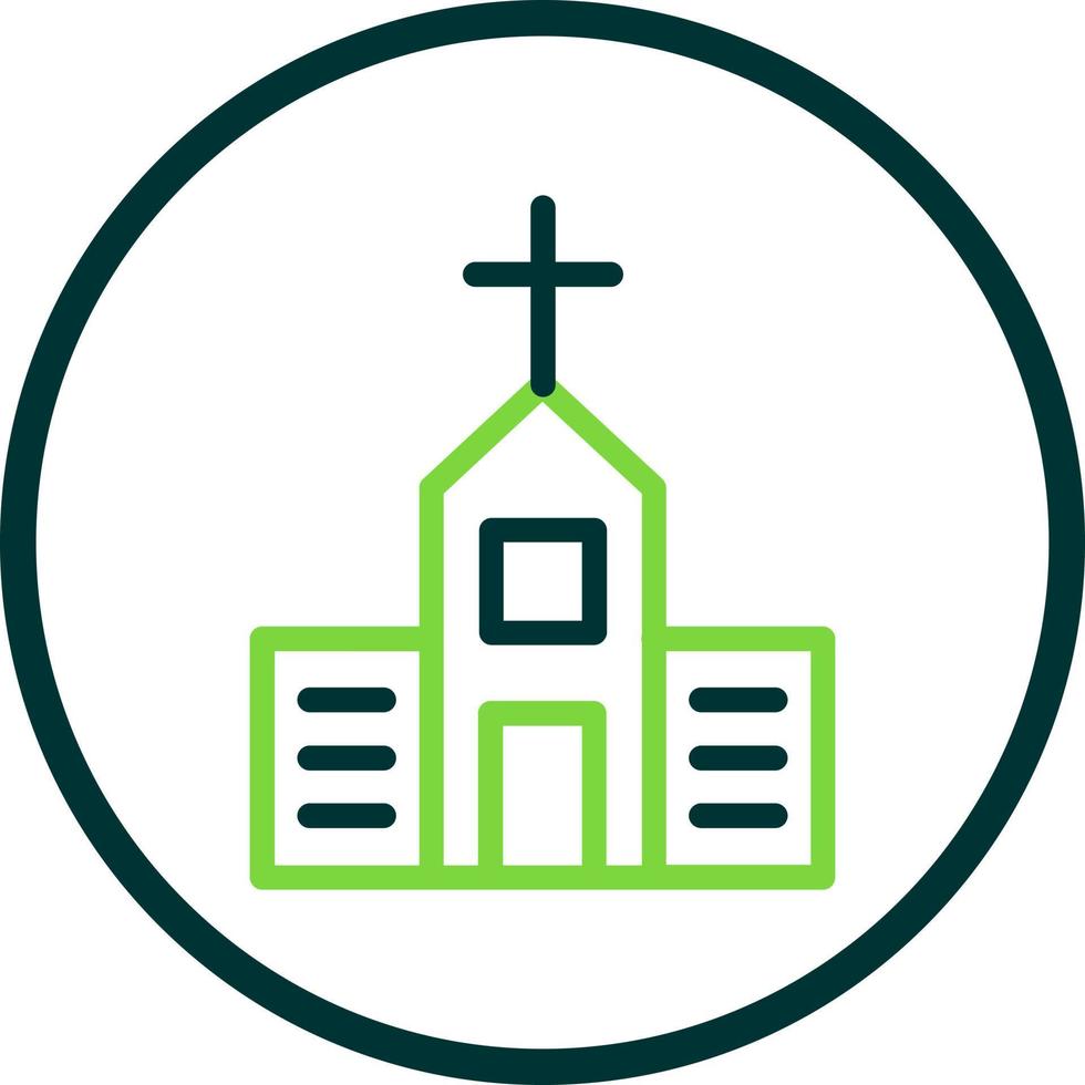 Church Vector Icon Design