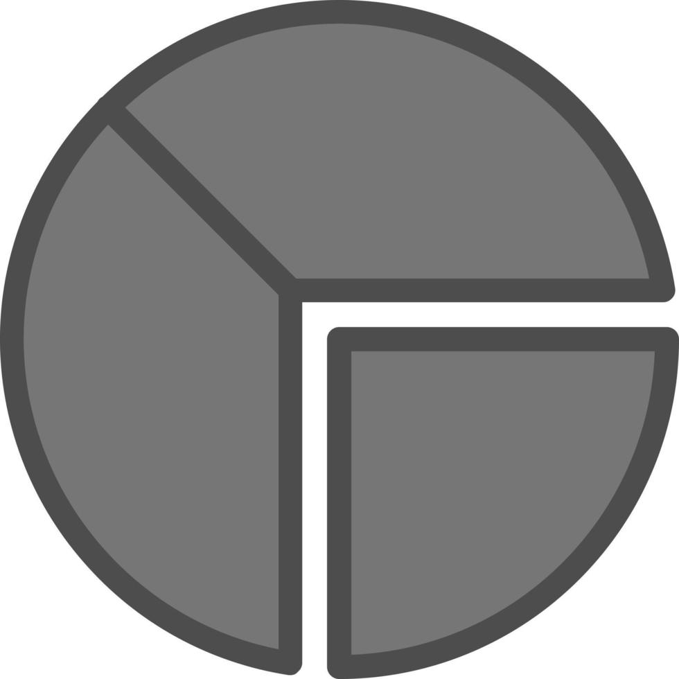 Chart Pie Vector Icon Design