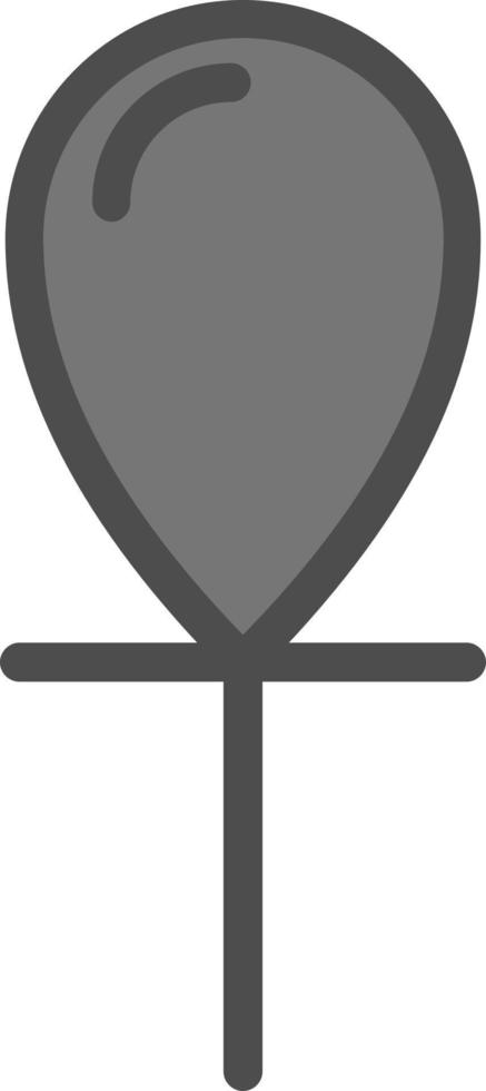 Ankh Vector Icon Design