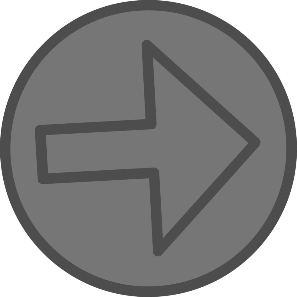 Arrow Alt Circle Right Vector Icon Design