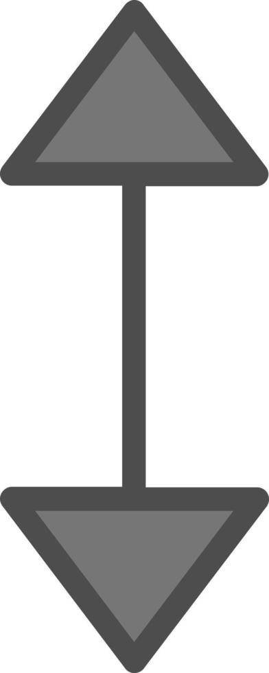 Arrows Alt V Vector Icon Design