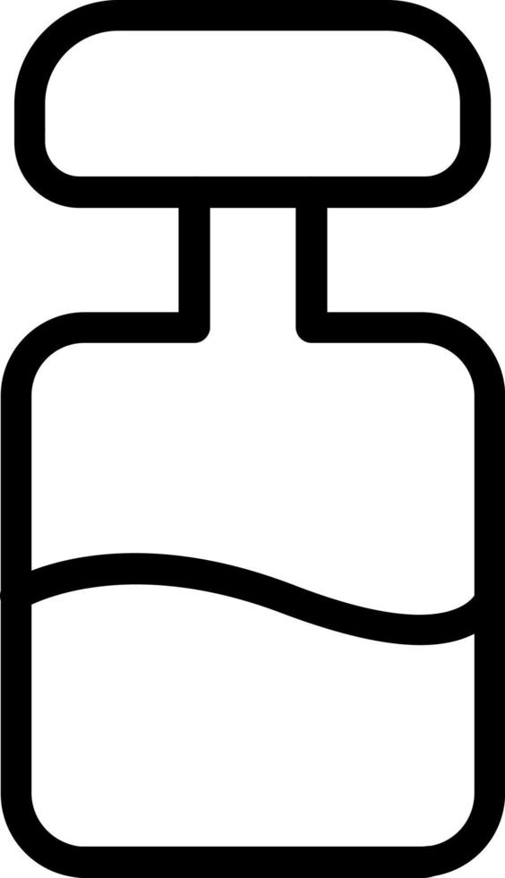 Vial Vector Icon Design