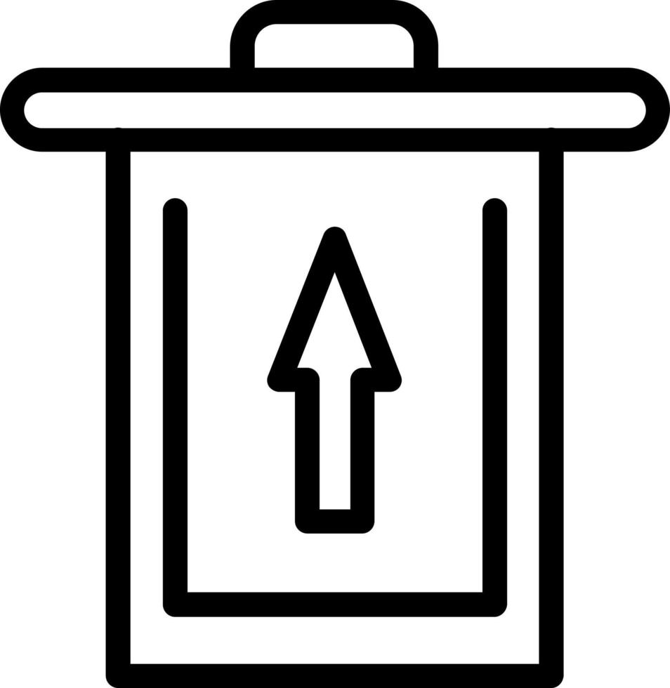 Trash Restore Vector Icon Design