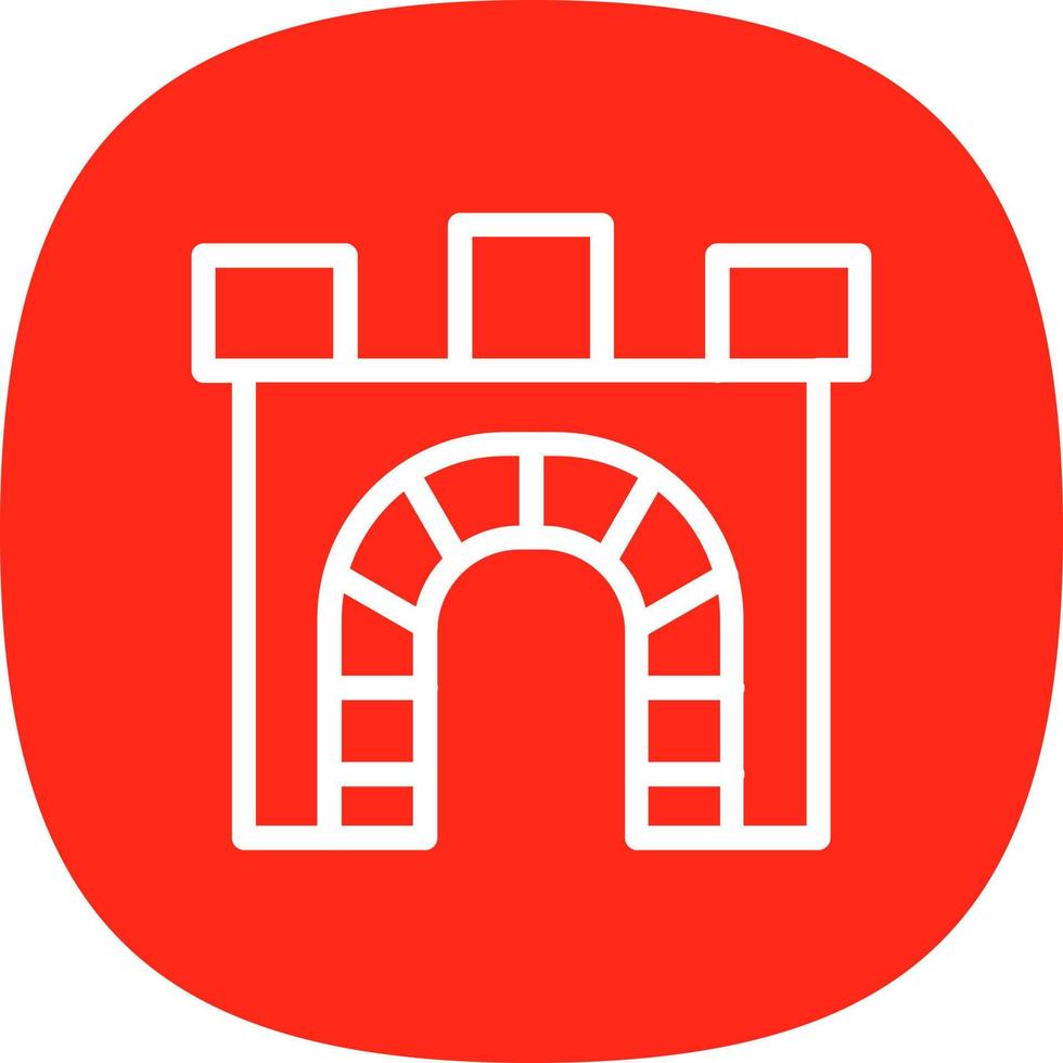 Archway Vector Icon Design