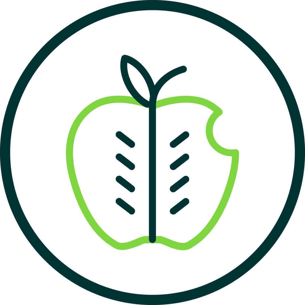 diseño de icono de vector alt de manzana