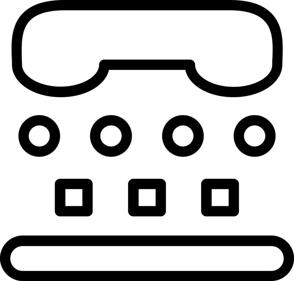 diseño de icono de vector de tty