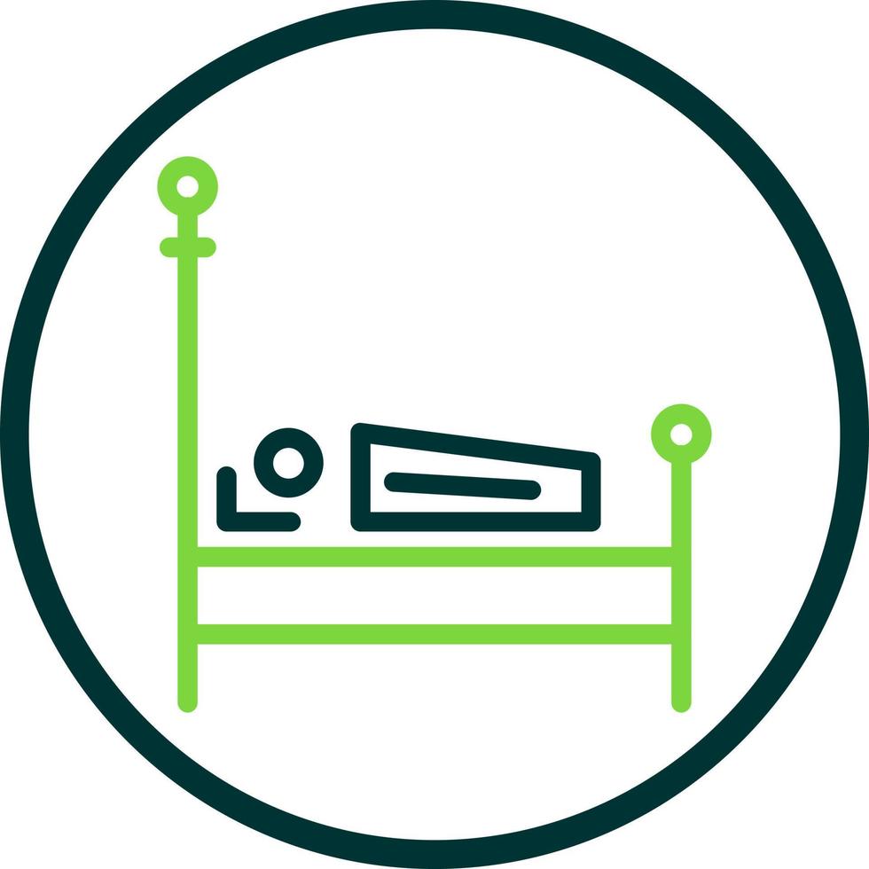 Bed Vector Icon Design