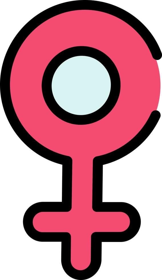 diseño de icono de vector de venus