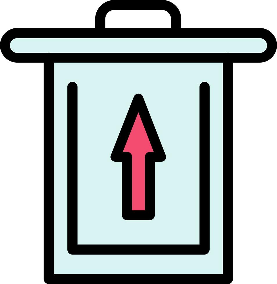 Trash Restore Vector Icon Design