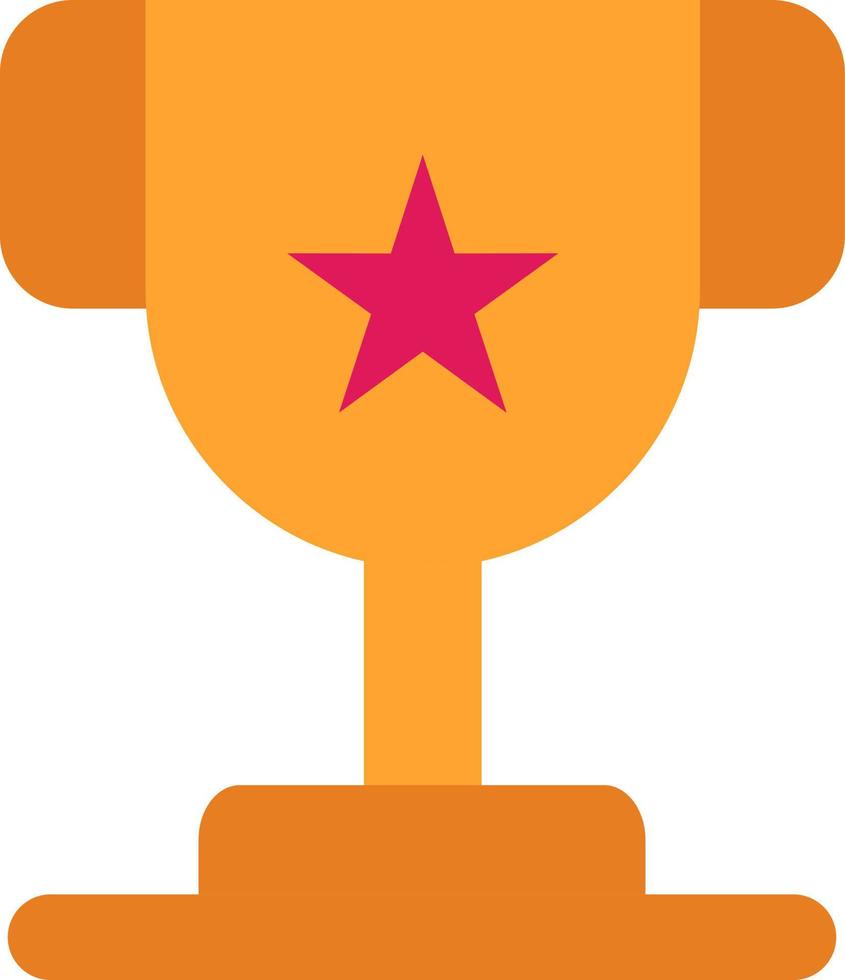 Trophy Vector Icon Design