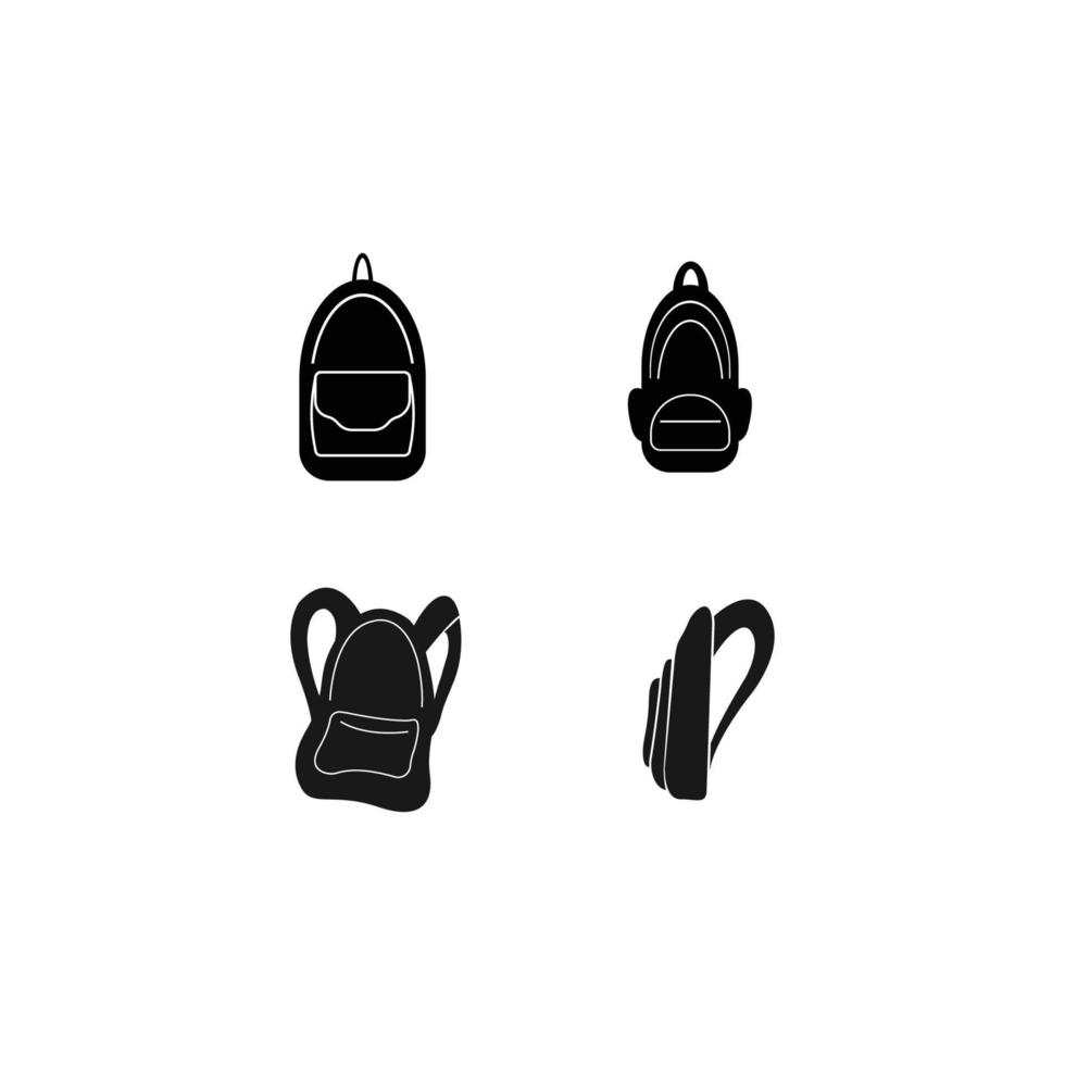 school bag logo vector