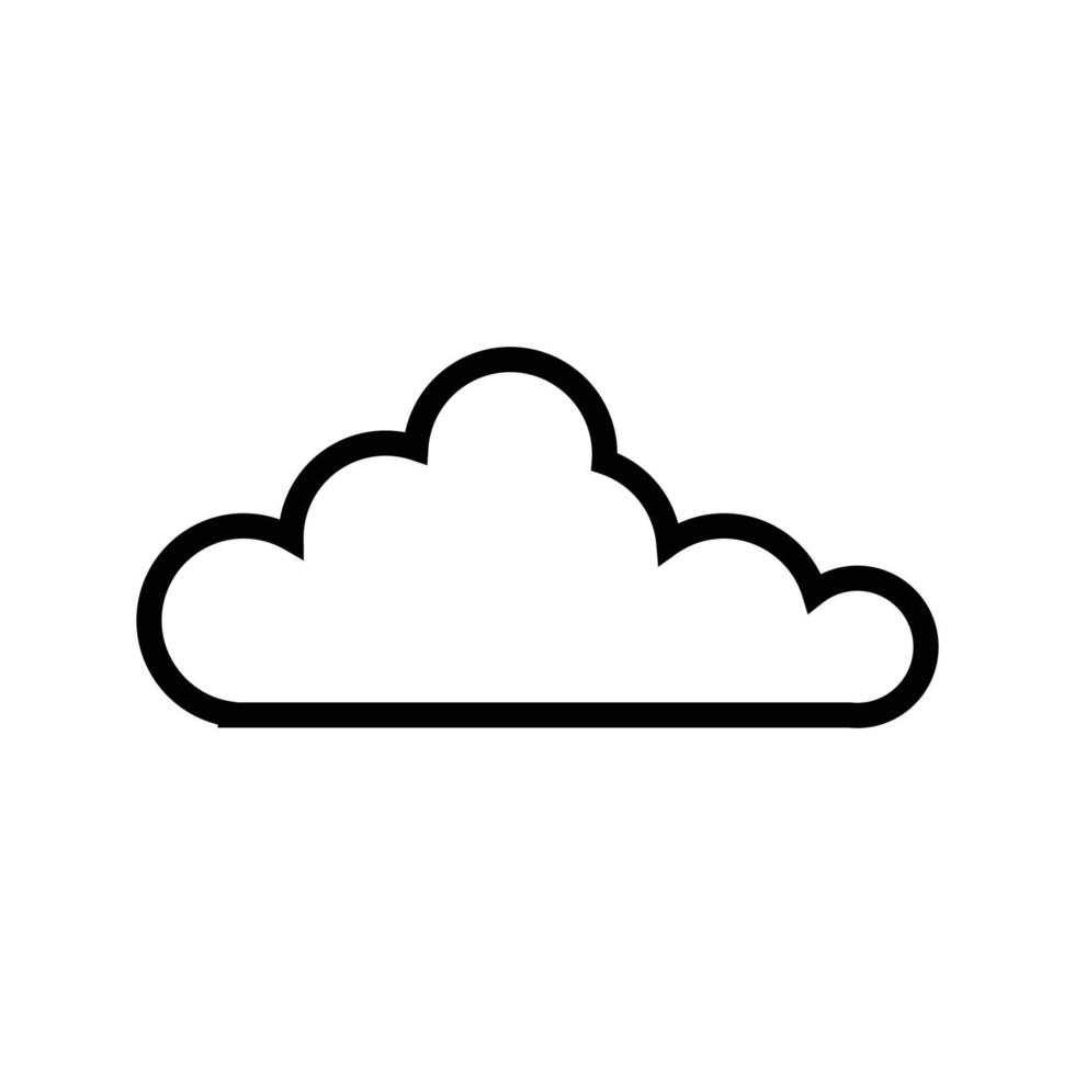 vector logo de nube