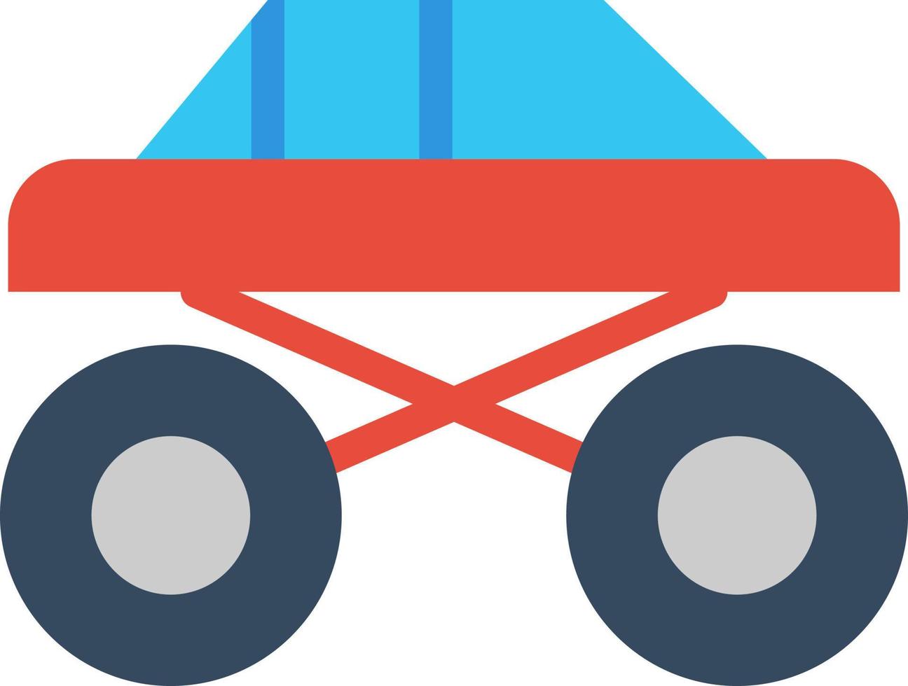 Truck Monster Vector Icon Design