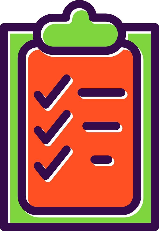 Tasks Vector Icon Design