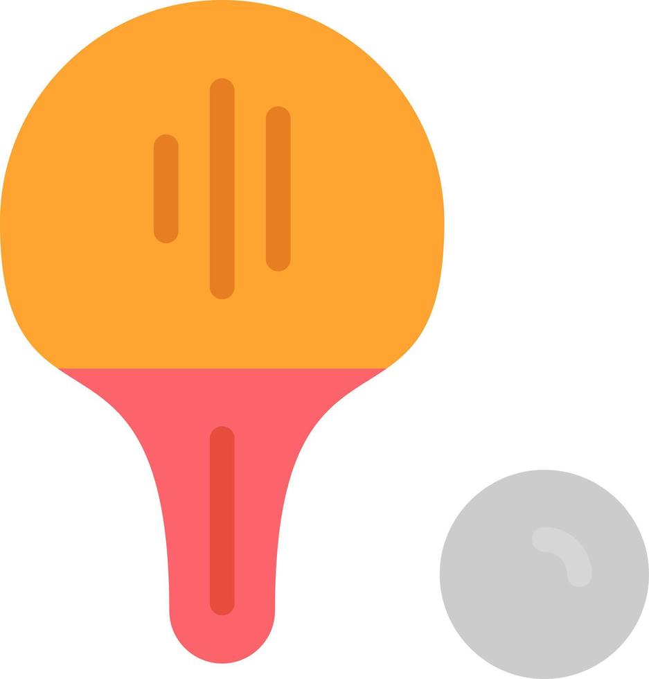 diseño de icono de vector de tenis de mesa