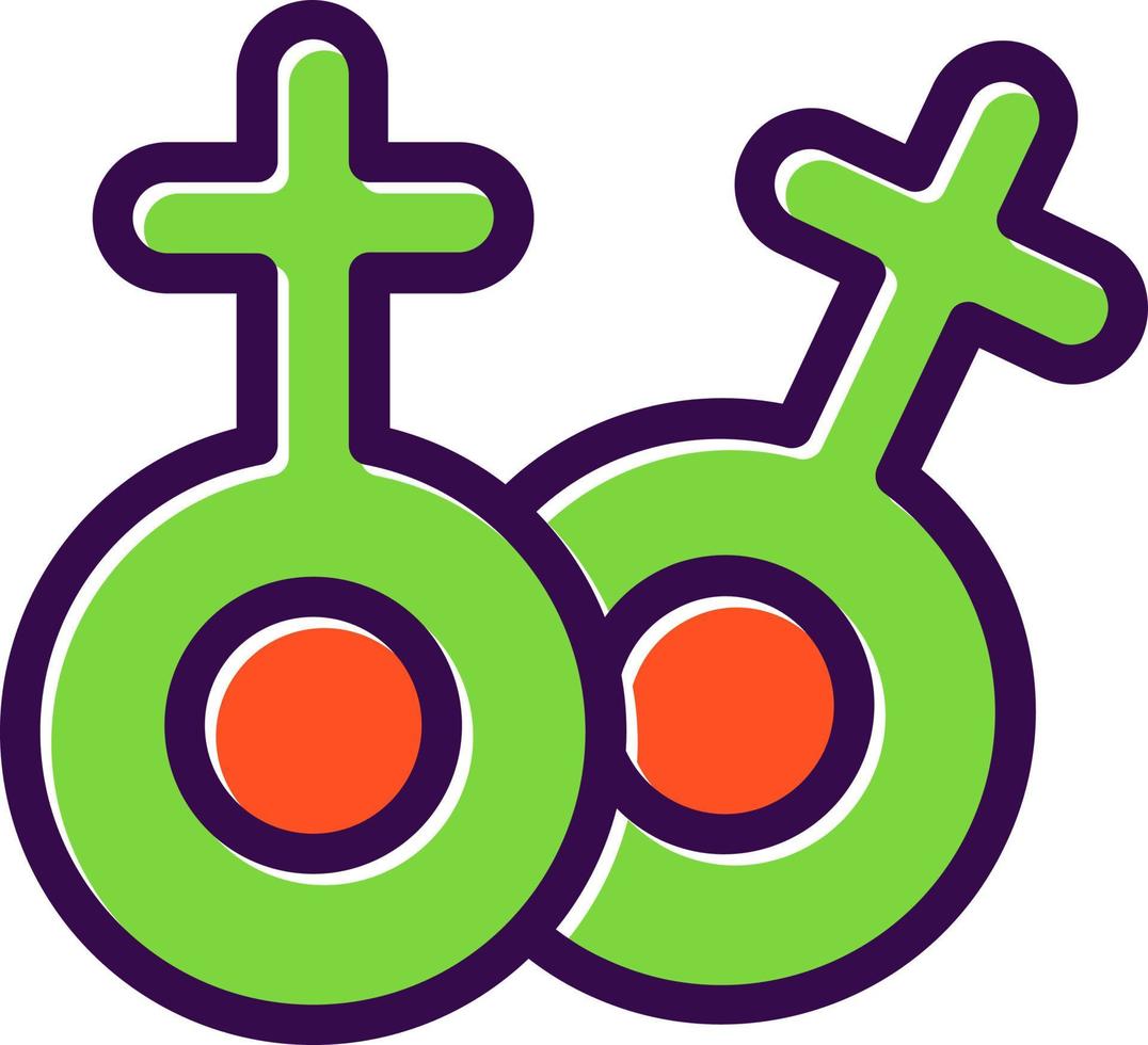 Venus Double Vector Icon Design
