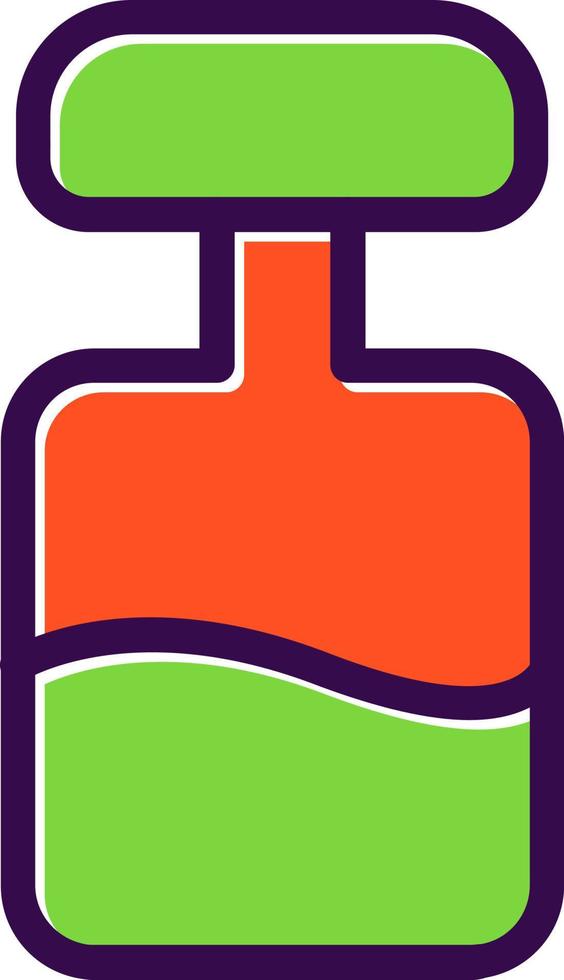 Vial Vector Icon Design