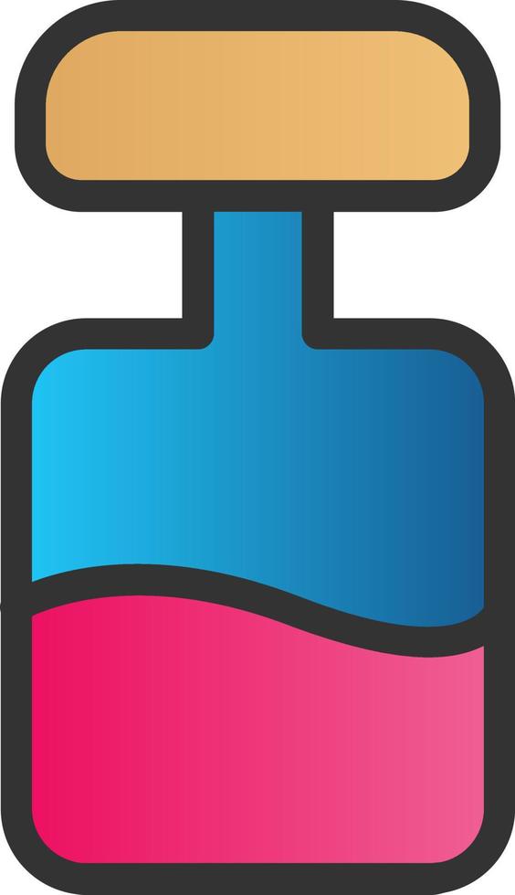 Vial Vector Icon Design