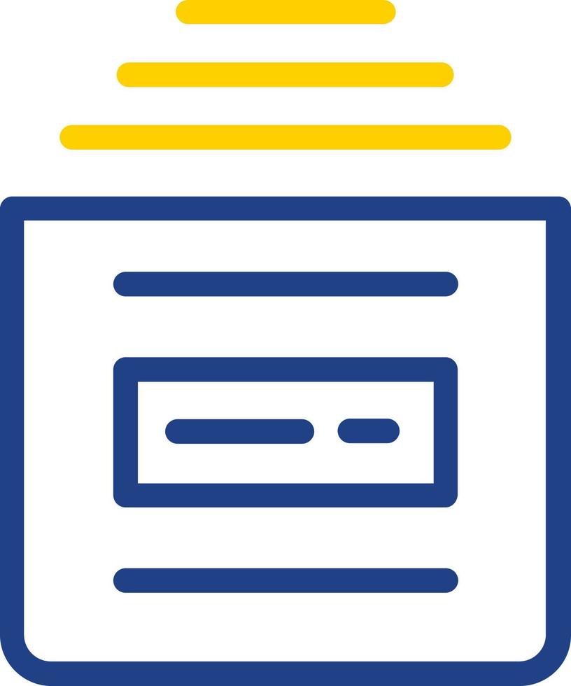 Archive Vector Icon Design