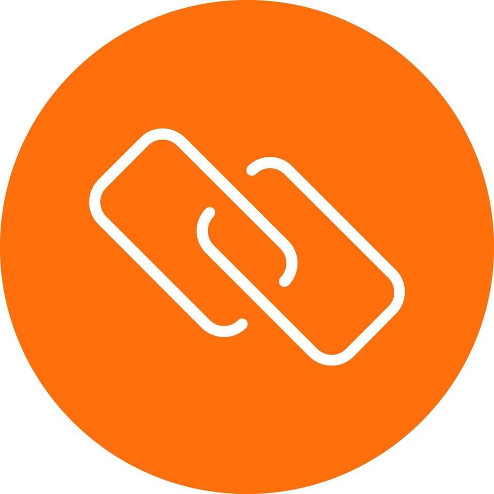 Unlink Vector Icon Design