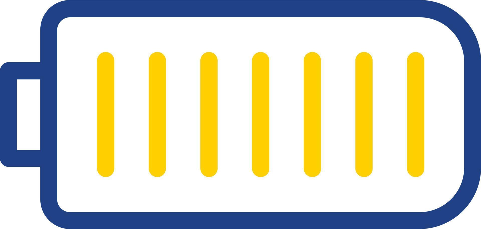 Battery Full Vector Icon Design